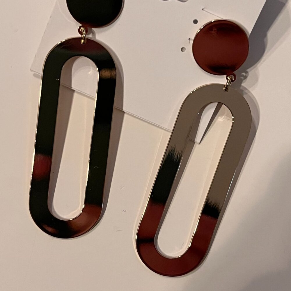 Drop Earrings (Geometric) by Aqua New in Packaging‎ - Picture 2 of 11